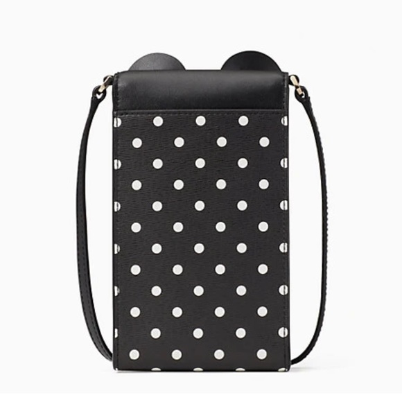 disney x kate spade new york minnie mouse north south flap phone crossbody - Picture 4 of 16